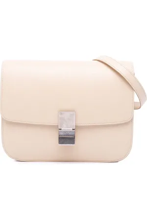 Céline Mellemstor Box crossbody-taske i kalveskind fra 2016