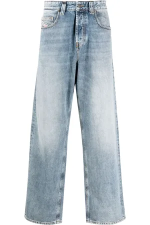 Diesel Cropped jeans med logomærke