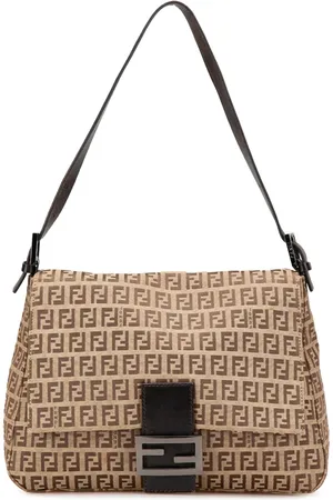 Fendi Mamma Forever skuldertaske i Zucchino-kanvas fra 2010-2024