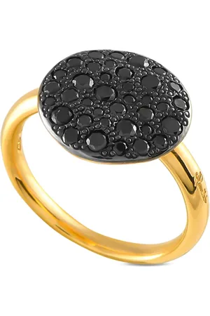 Pomellato Sabbia ring i 18 karat guld med diamant