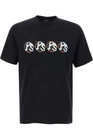 Paul Smith T-shirt med PS cirkel-logotryk