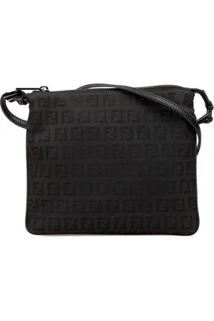 Fendi Crossbody-taske med Zucchino-kanvas fra 2000-2010
