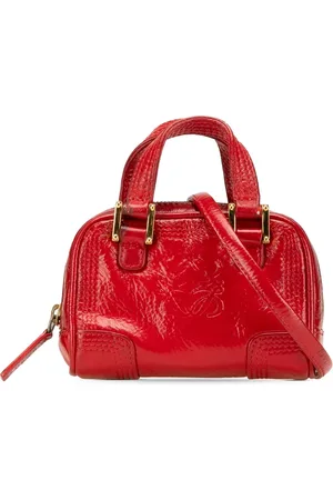 Loewe Mikro lakeret Amazona satchel fra 2007