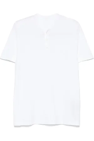 120% Lino Henley-T-shirt