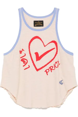 Vivienne Westwood 2018 tanktop med hjertetryk