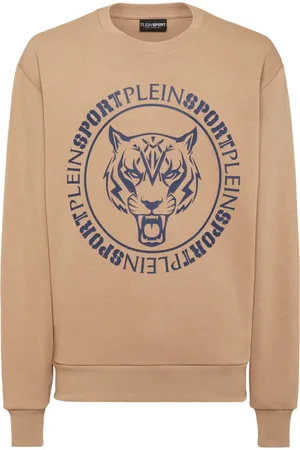 Philipp Plein Sweatshirt med tiger-logotryk