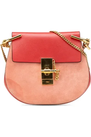 Chloé Mini Drew crossbody-taske i ruskind og kalveskind fra 2015