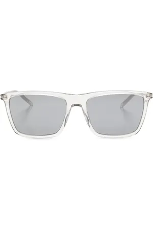 Saint Laurent Solbriller med transparent stel