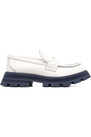 Alexander McQueen Kraftige Wander loafers med riller