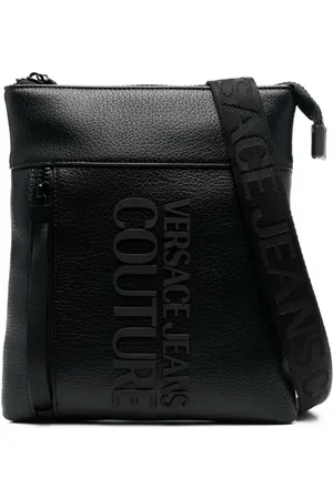 VERSACE Messenger-taske med præget logo
