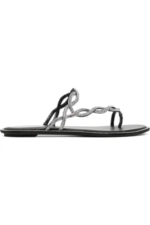 RENE CAOVILLA Flettede sandaler