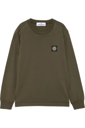 Stone Island T-shirt med logomærke