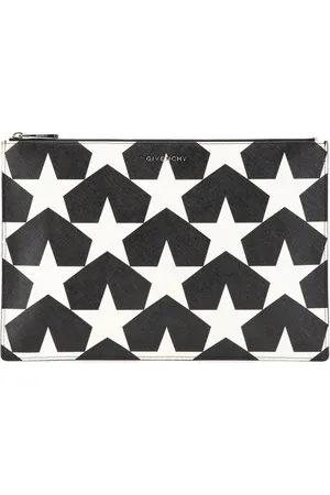 Givenchy Stor clutch i kalveskind med stjernetryk fra 2017