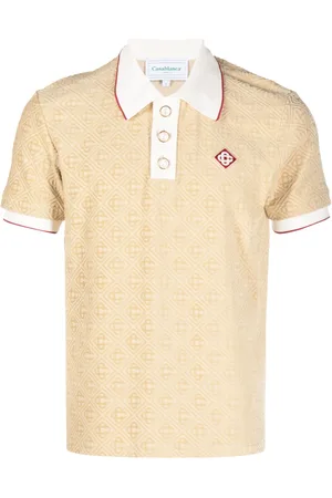 Casablanca Polo i jacquard med monogram