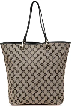 Gucci Tote i GG-kanvas fra det 20. århundrede