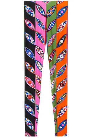 Puccini Leggings med abstrakt tryk