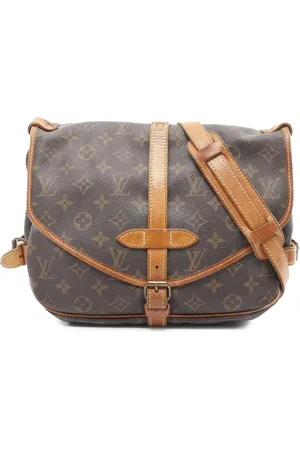 LOUIS VUITTON Saumur 30 crossbody-taske med monogram fra 1992