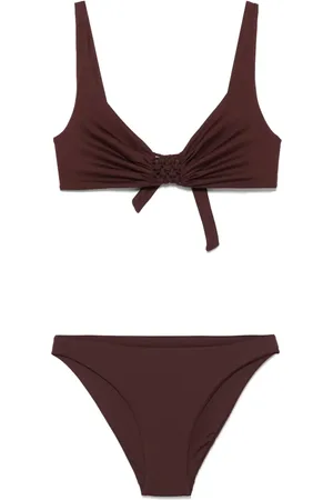 FISICO Bikini med macramé-detalje