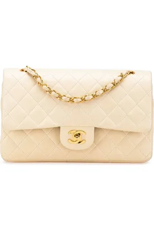 CHANEL Mellemstor Double Flap skuldertaske fra 1994-1996