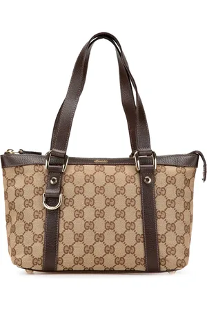 Gucci GG Abbey D-Ring tote i kanvas fra 2000-2015