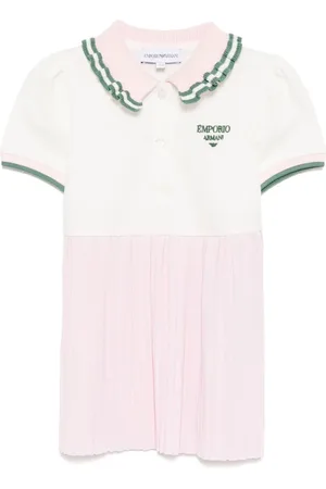 Emporio Armani Piqué-kjole med polokrave