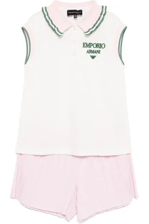 Emporio Armani Shortssæt med broderet logo