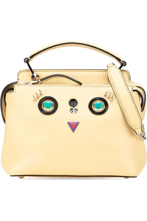 Fendi Lille Hypnoteyes Dotcom Click satchel-taske i læder fra 2010-2024