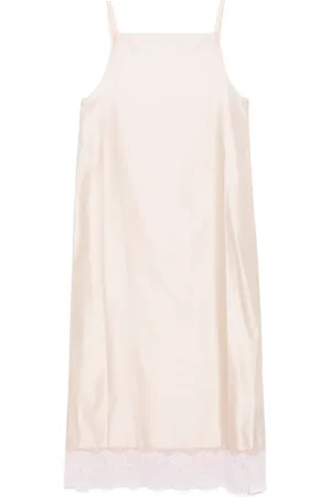 Carven Mellemlang kjole i satin