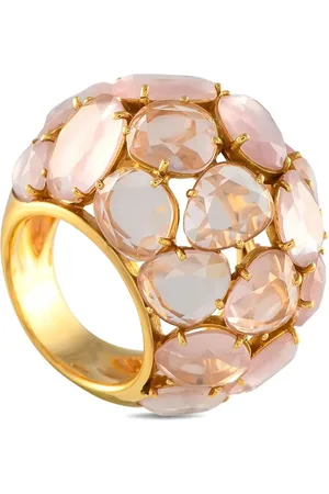 Pomellato Capri ring i 18 karat guld med rosakvarts