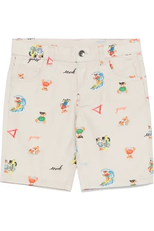 Guess Shorts med illustration-tryk