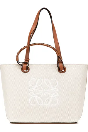 Loewe Lille Anagram satchel-taske i kanvas fra 2020