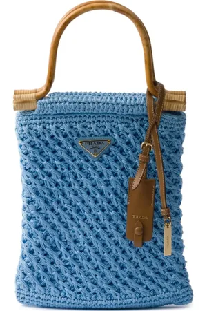 Prada Mini hæklet håndtaske