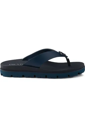 Prada Klipklapper med logoudsmykning