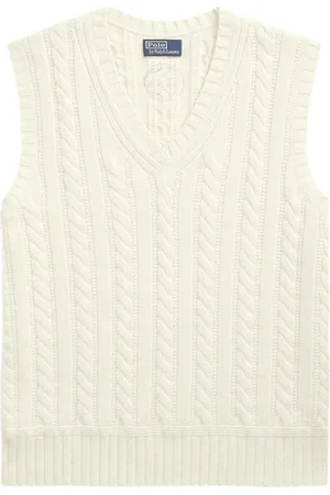 Ralph Lauren Kabelstrikket vest