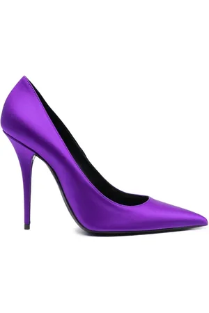 Saint Laurent Marylin 110mm pumps i satin