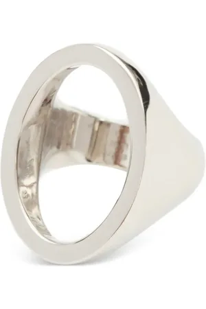 Maison Margiela Minimal 4 mm ring med logo
