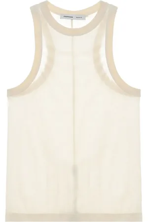 Carven Gennemsigtig tanktop