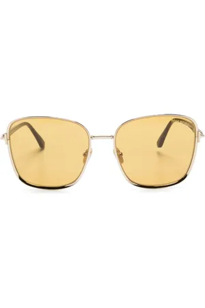 Tom Ford Solbriller med firkantet stel