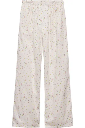 Prada Joggingbukser med blomstertryk