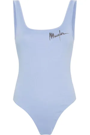 MUGLER Bodysuit med logotryk