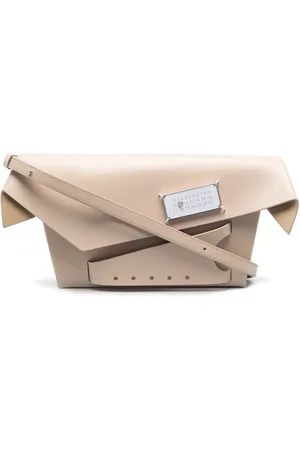 Maison Margiela Snatched clutch i læder