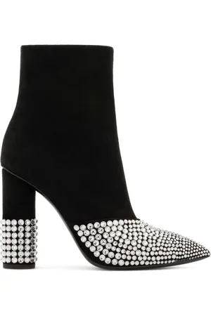 Giuseppe Zanotti Raina 110mm ankelstøvler med krystaludsmykning