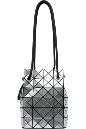 Issey Miyake Wring bucket-taske med geometrisk panel