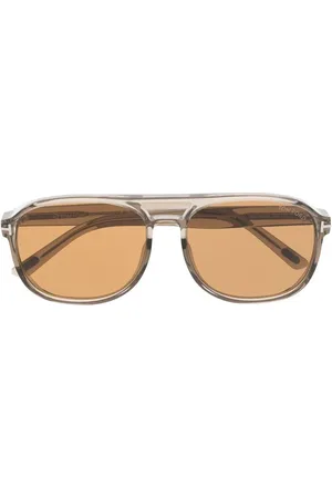 Tom Ford Pilot-solbriller med tonet glas