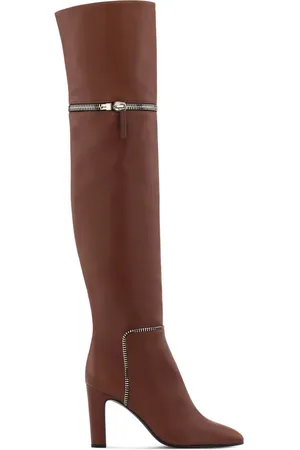 Giuseppe Zanotti Joana 90mm støvler med lynlås