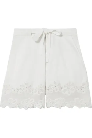 Claudie Pierlot Shorts med blondekant