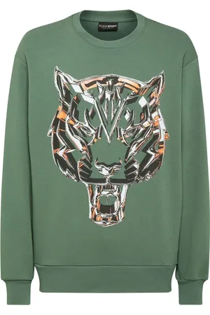 Philipp Plein Sweatshirt med tigerprint