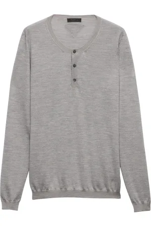 Prada Sweatshirt i kashmir med rund hals