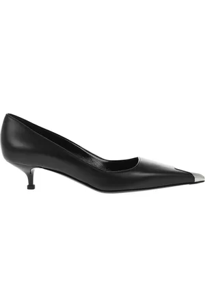 Alexander McQueen Pumps med metallisk tå