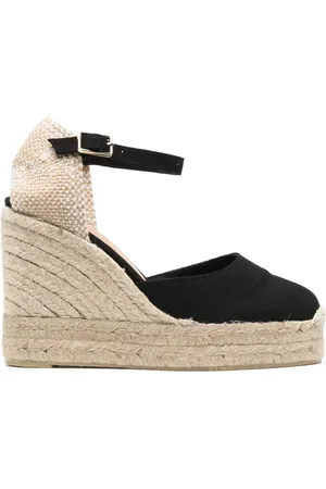 Castaner Carol 115mm sandaler med kilehæl